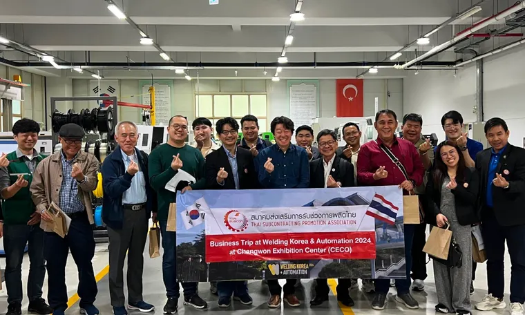 Thai Delegation visited ORSKOREA Factory in Changwon | 태국 구매사절단의 오알에스코리아 공장 방문