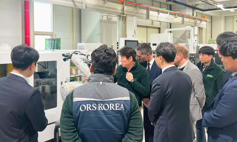 LM Bearing, Mineral Casting Leader Swiss SCHNEEBERGER Visited | 직선베어링, 미네랄캐스팅 베드 선도 스위스 기업 슈니베거, 오알에스코리아 공장 방문