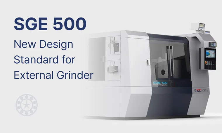 New Design Standard for External Grinding Machine | 외경연삭기 SGE 500