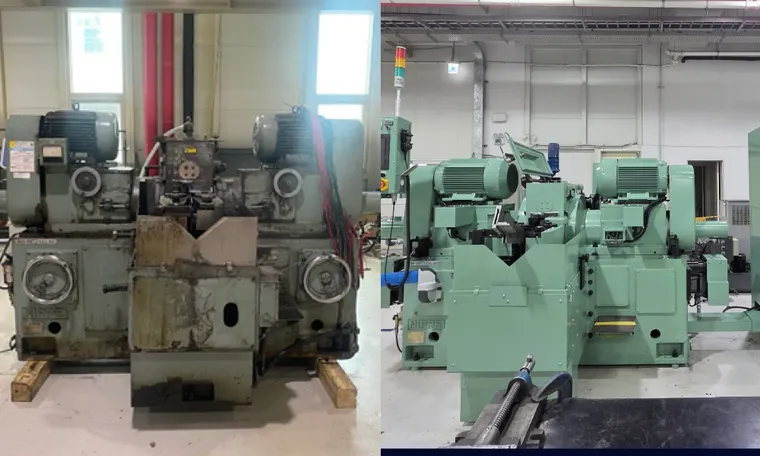 Horizontal Double-Disc Grinding Machine Retrofit 수평 양두 연삭기 수리 사례 | Machine Retrofit EP. 5