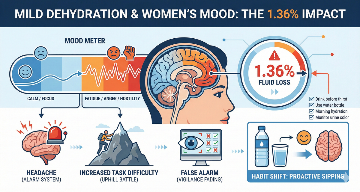 Why Your Bad Mood Might Just Be Thirst: Insights from "Mild Dehydration Affects Mood in Healthy Young Women"