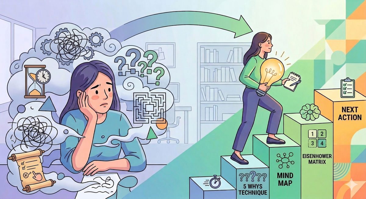 Problem Solving: How to Turn Any Issue into Clear Next Actions