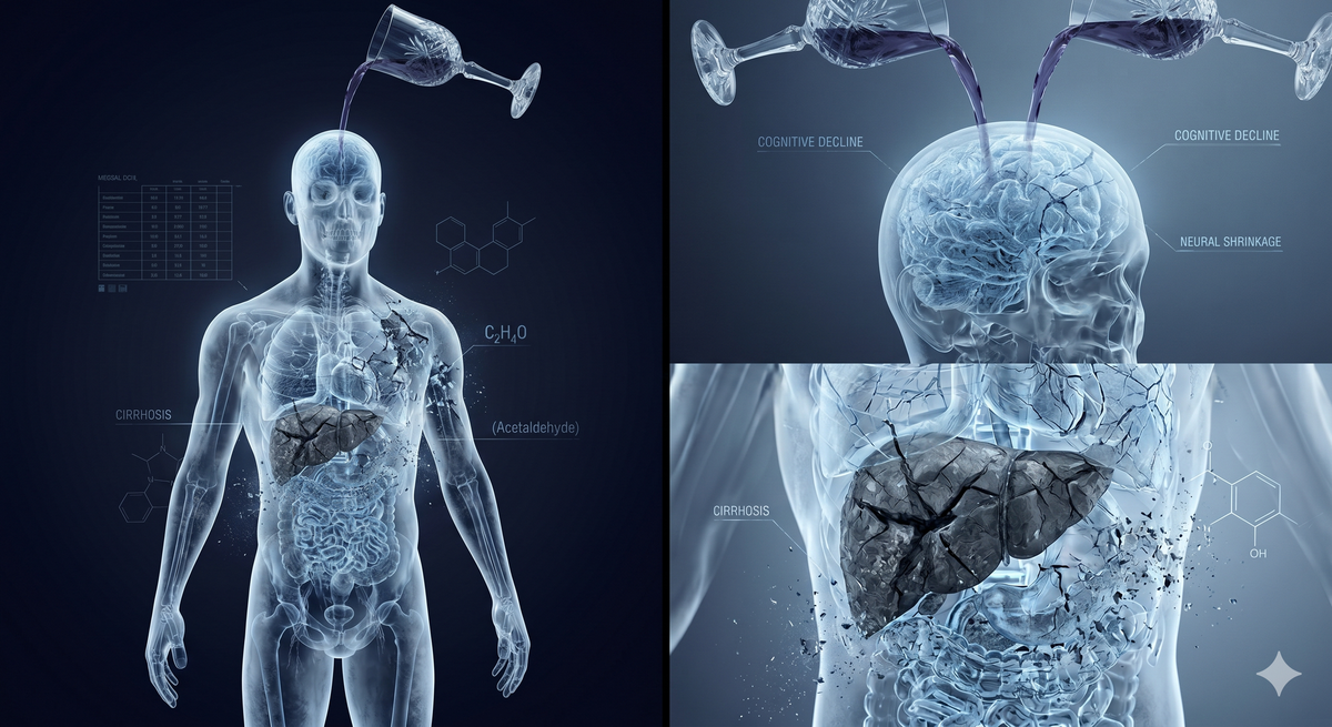 Alcohol and Health: How It Gradually Damages the Body
