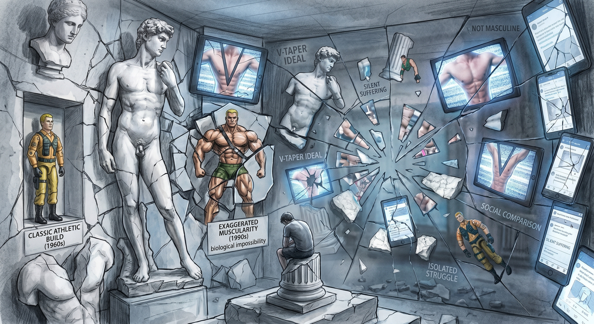 Men and Body Image: The Science Behind a Hidden Struggle Most Men Never Talk About