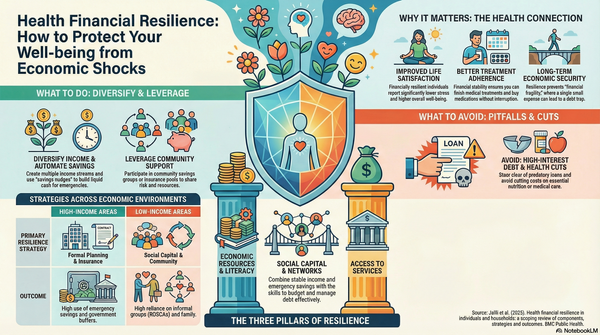 Surviving the Unexpected: What "Health financial resilience in individuals and households: a scoping review of components, strategies and outcomes" Teaches Us About Money and Well-Being