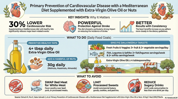 Eat Fat, Save Your Heart: The Science Behind "Primary Prevention of Cardiovascular Disease with a Mediterranean Diet Supplemented with Extra-Virgin Olive Oil or Nuts"