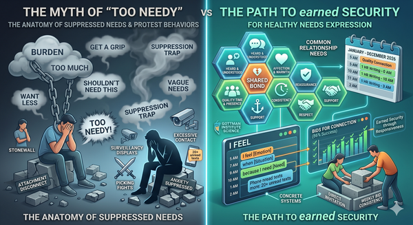 You're Not "Too Needy" in Your Relationship: What Science Says About Expressing Your Needs