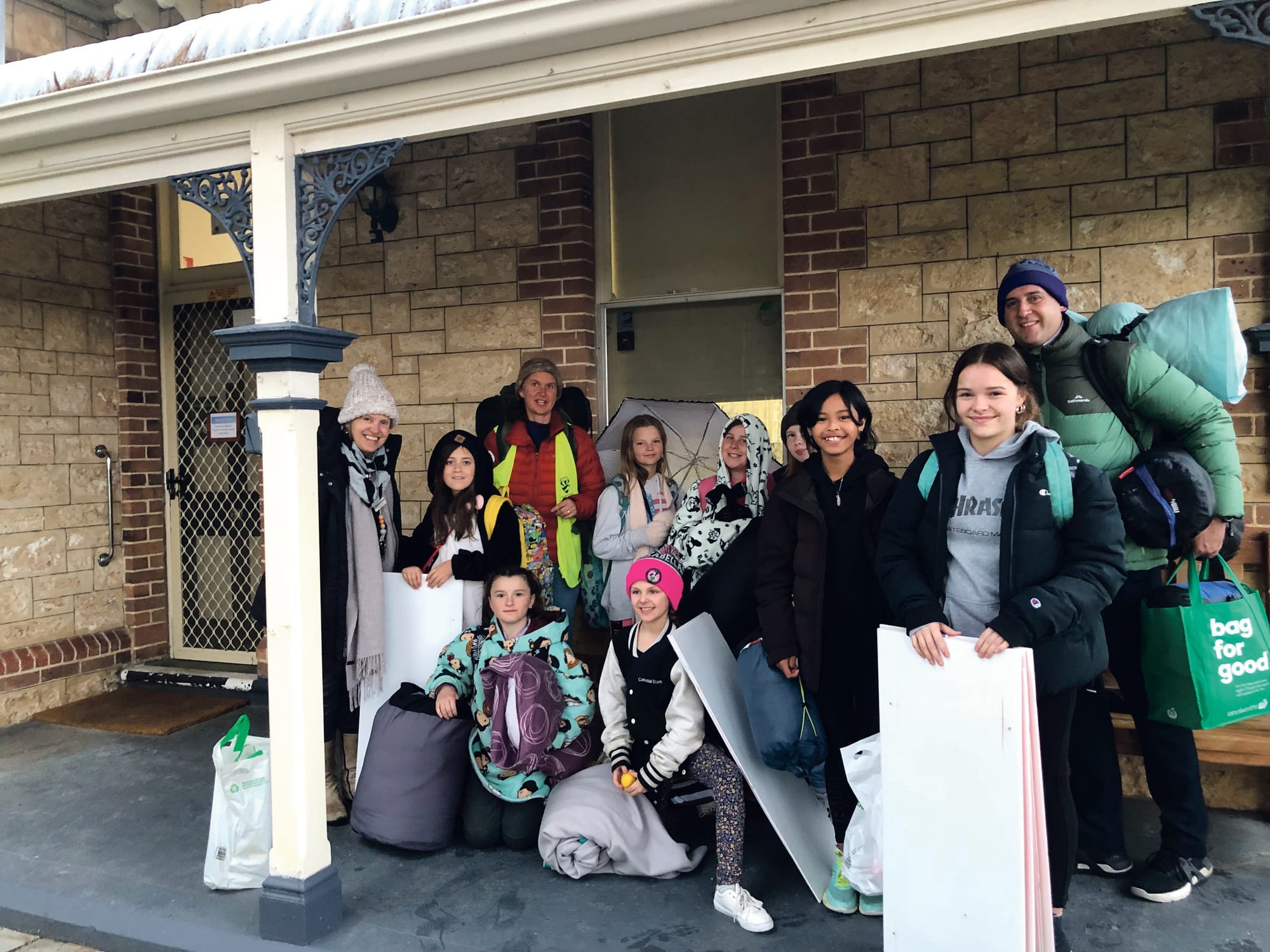 FREEZING FUNDRAISER: Milang students sleep out to experience homelessness
