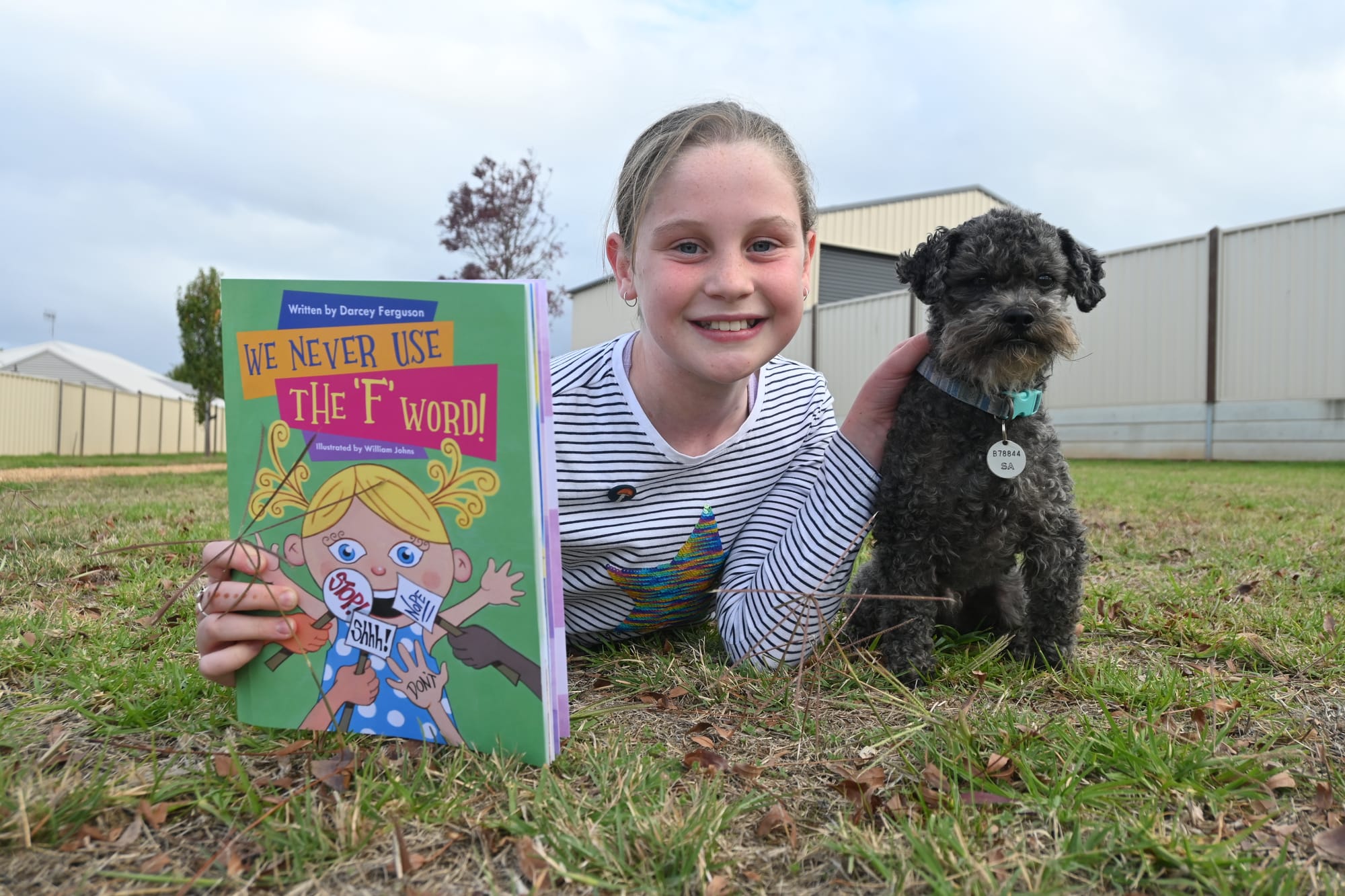 Child author publishes positive message