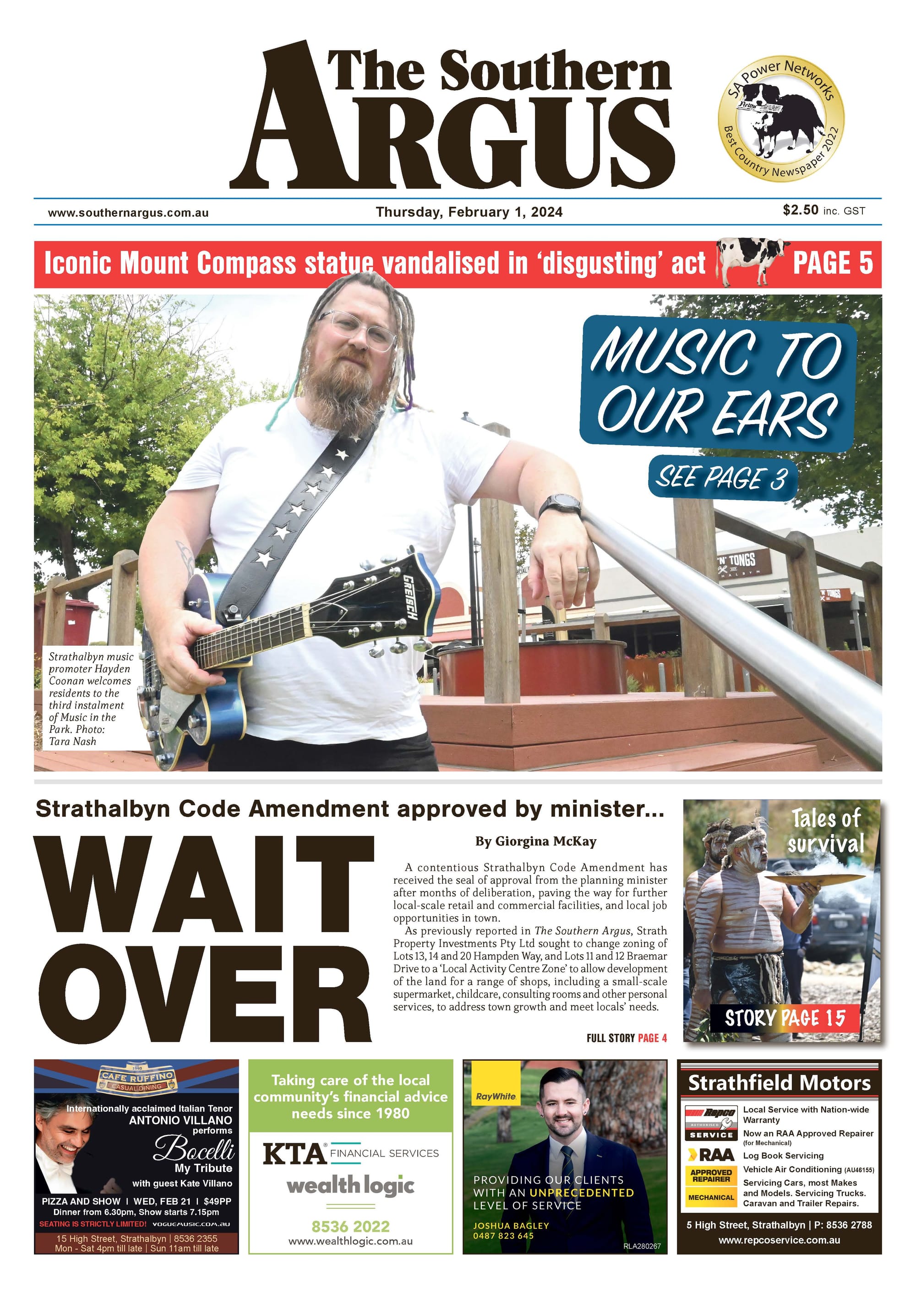 The Southern Argus - February 1, 2024
