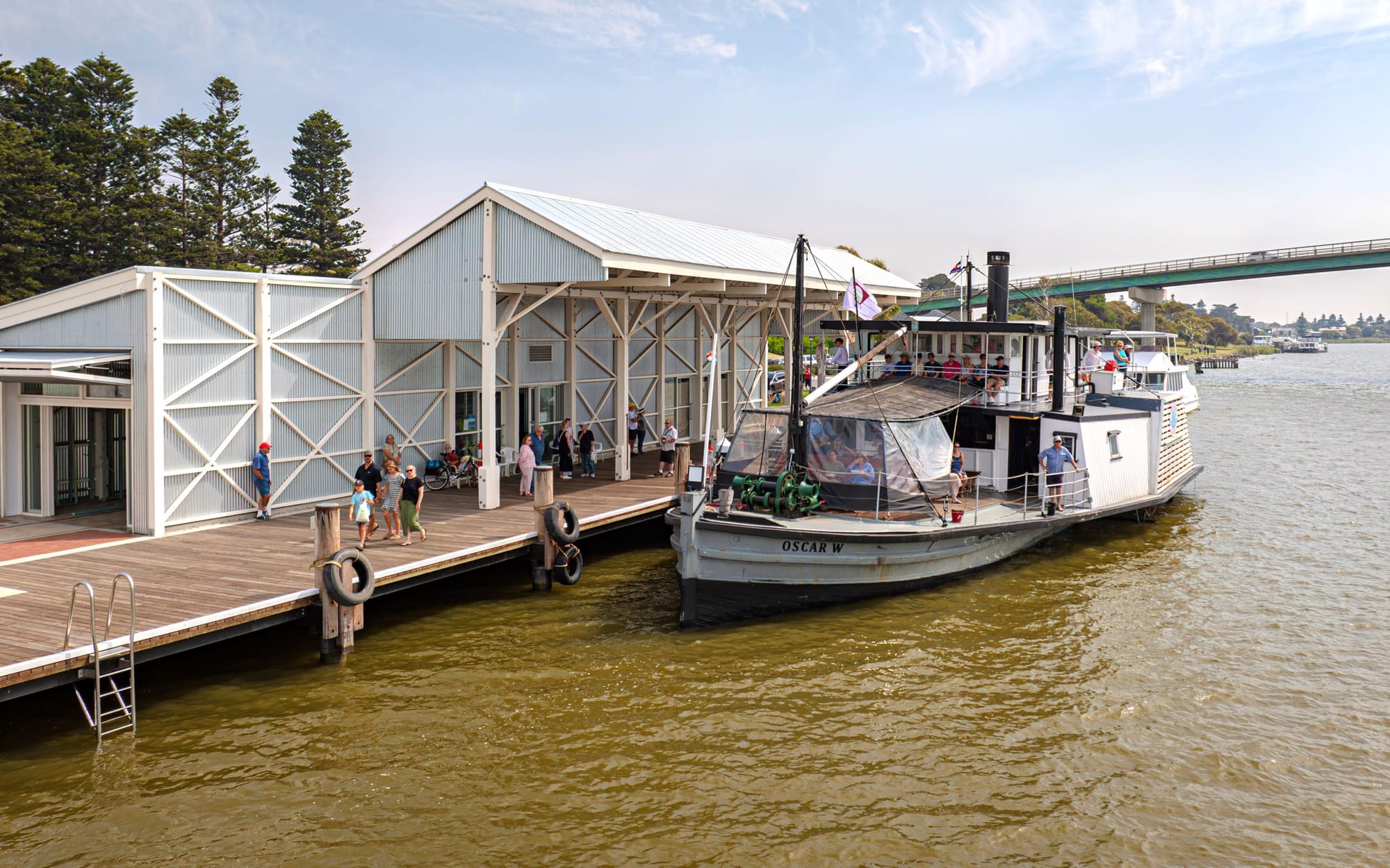 Goolwa Wharf official re-opening date revealed