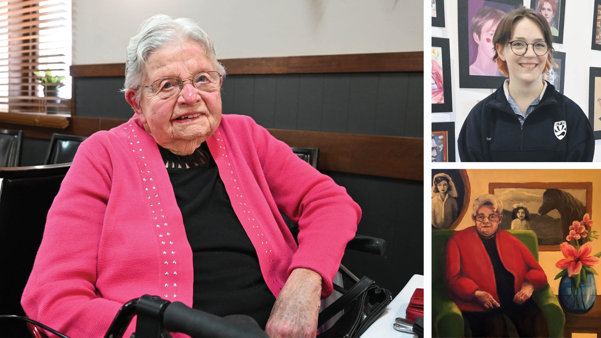 YOUNG AT ART: Two Strathalbyn generations connect through project