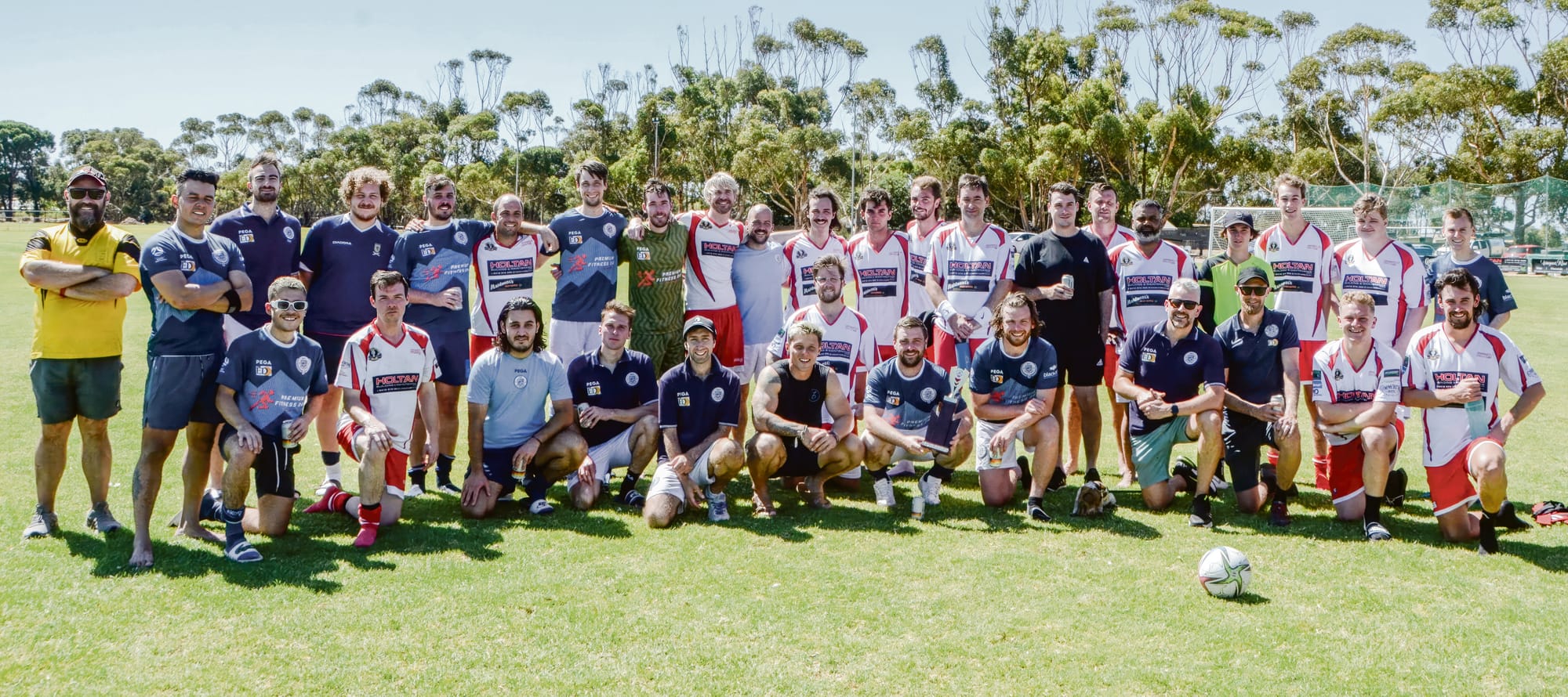 Soccer clubs come together in spirit of mateship