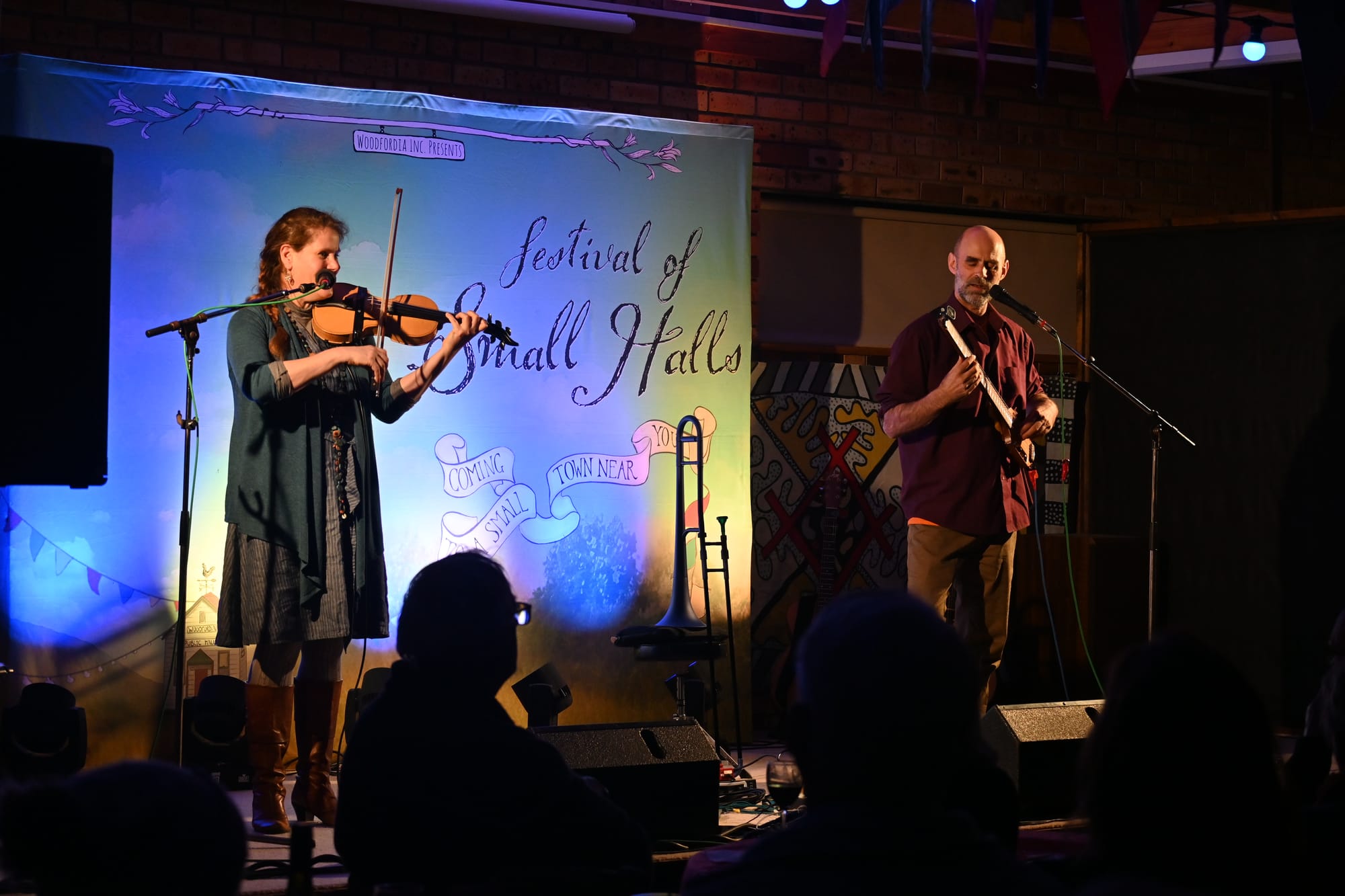 Clayton Bay’s small hall holds big night featuring touring musicians
