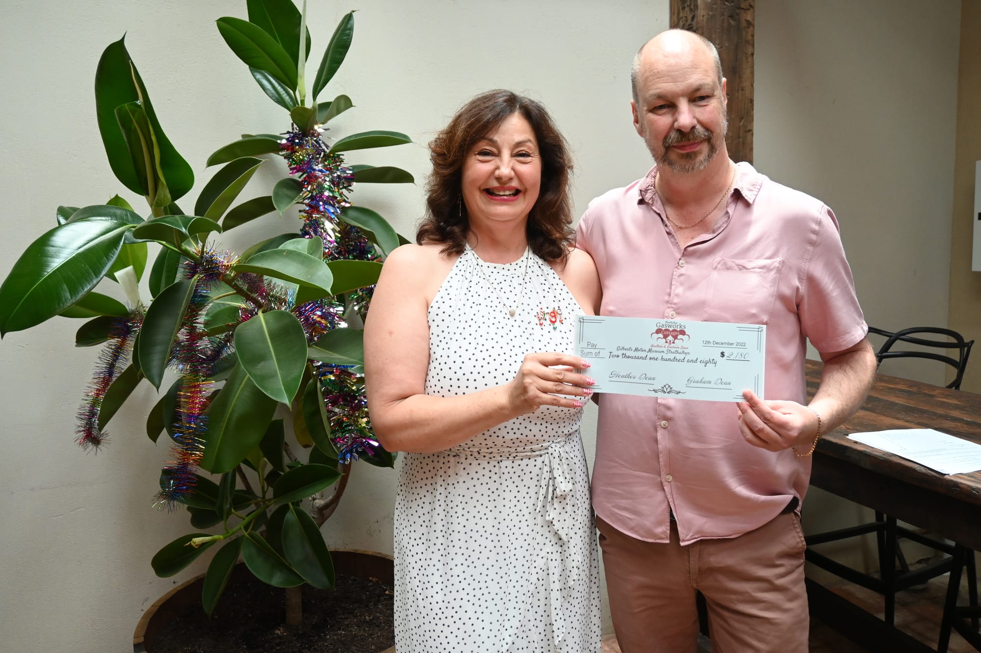 Gilbert’s Motor Museum volunteers thanked
