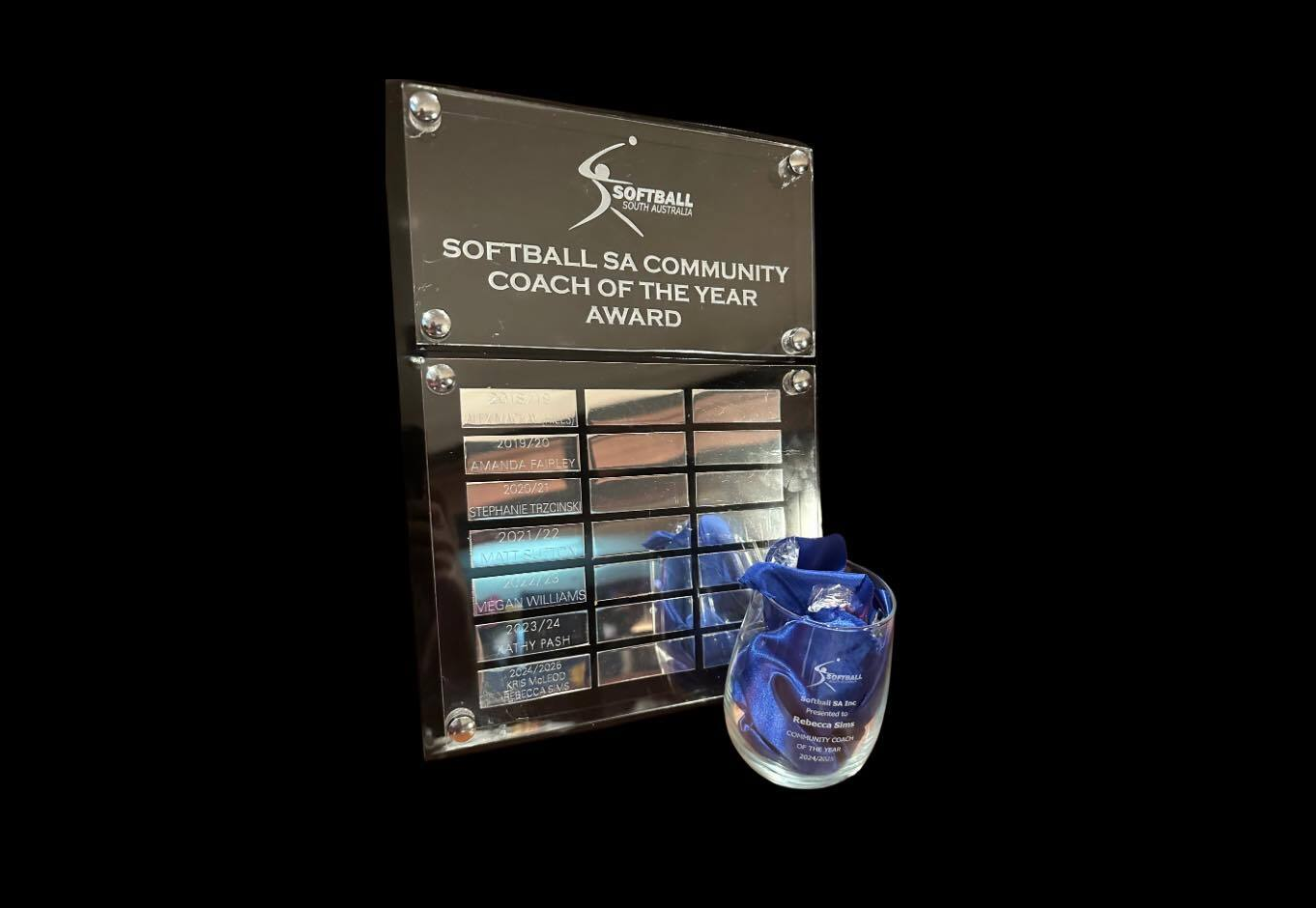 State awards for Strathalbyn softballers