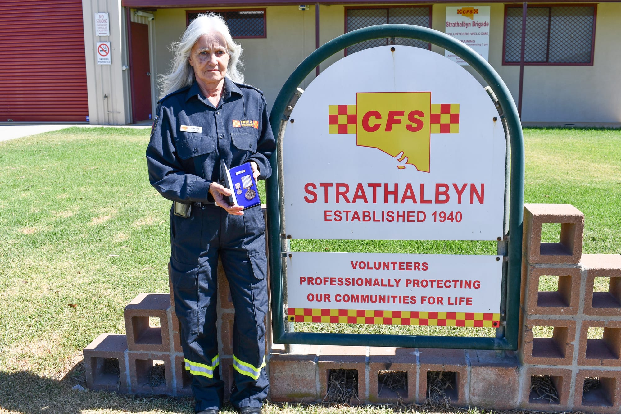 Rare recognition for Strathalbyn CFS OPS member