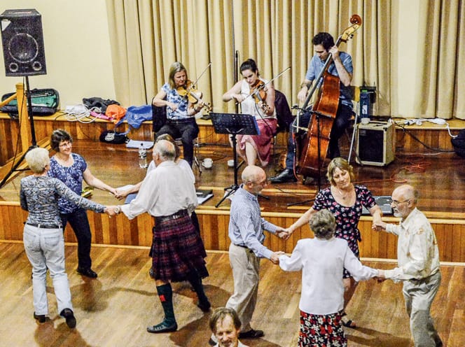Stomping time at Strathalbyn U3A’s community bush dance