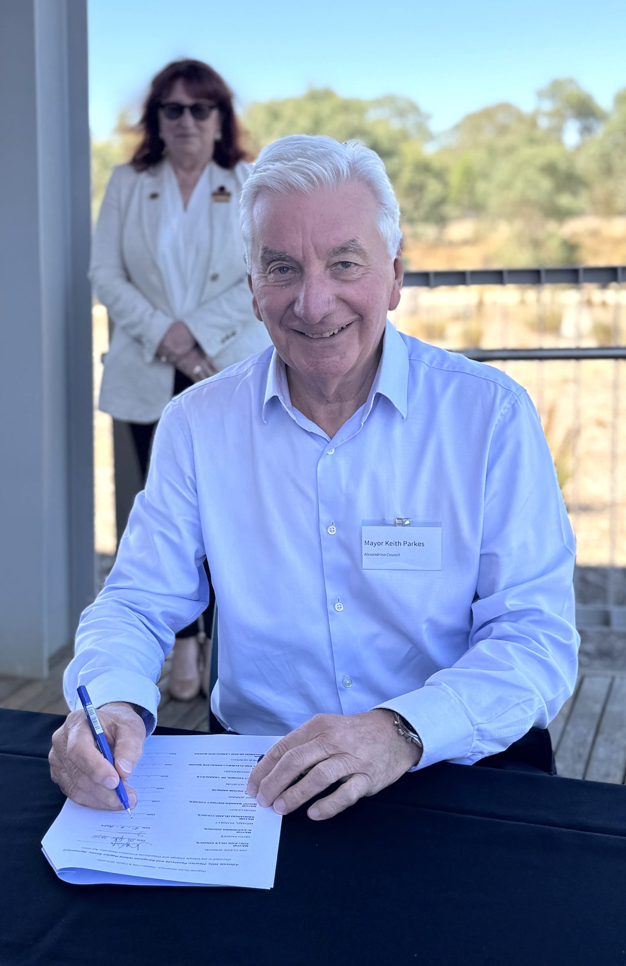 Councils renew partnership