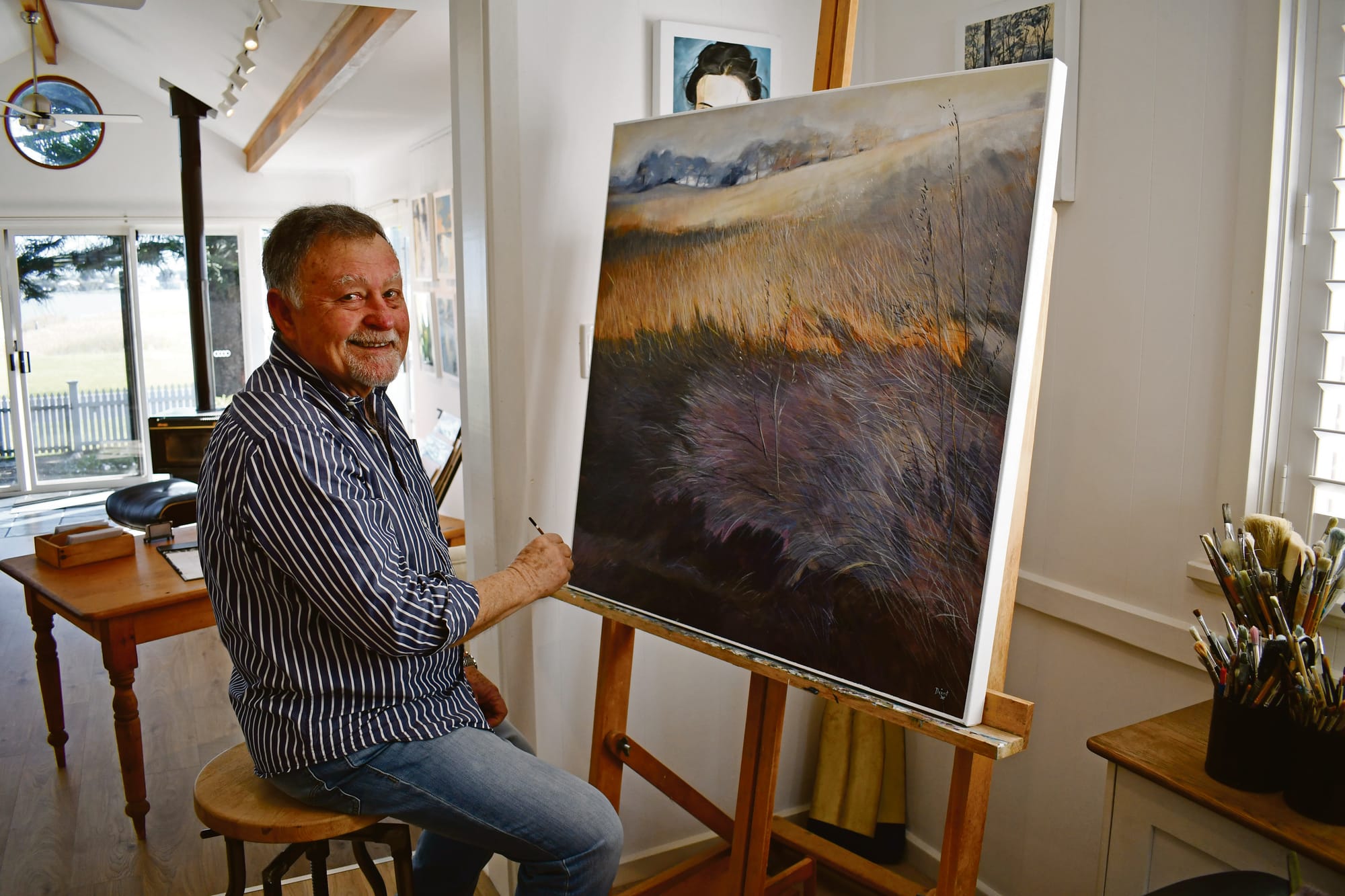 Hindmarsh Island artist painting the region in a good light