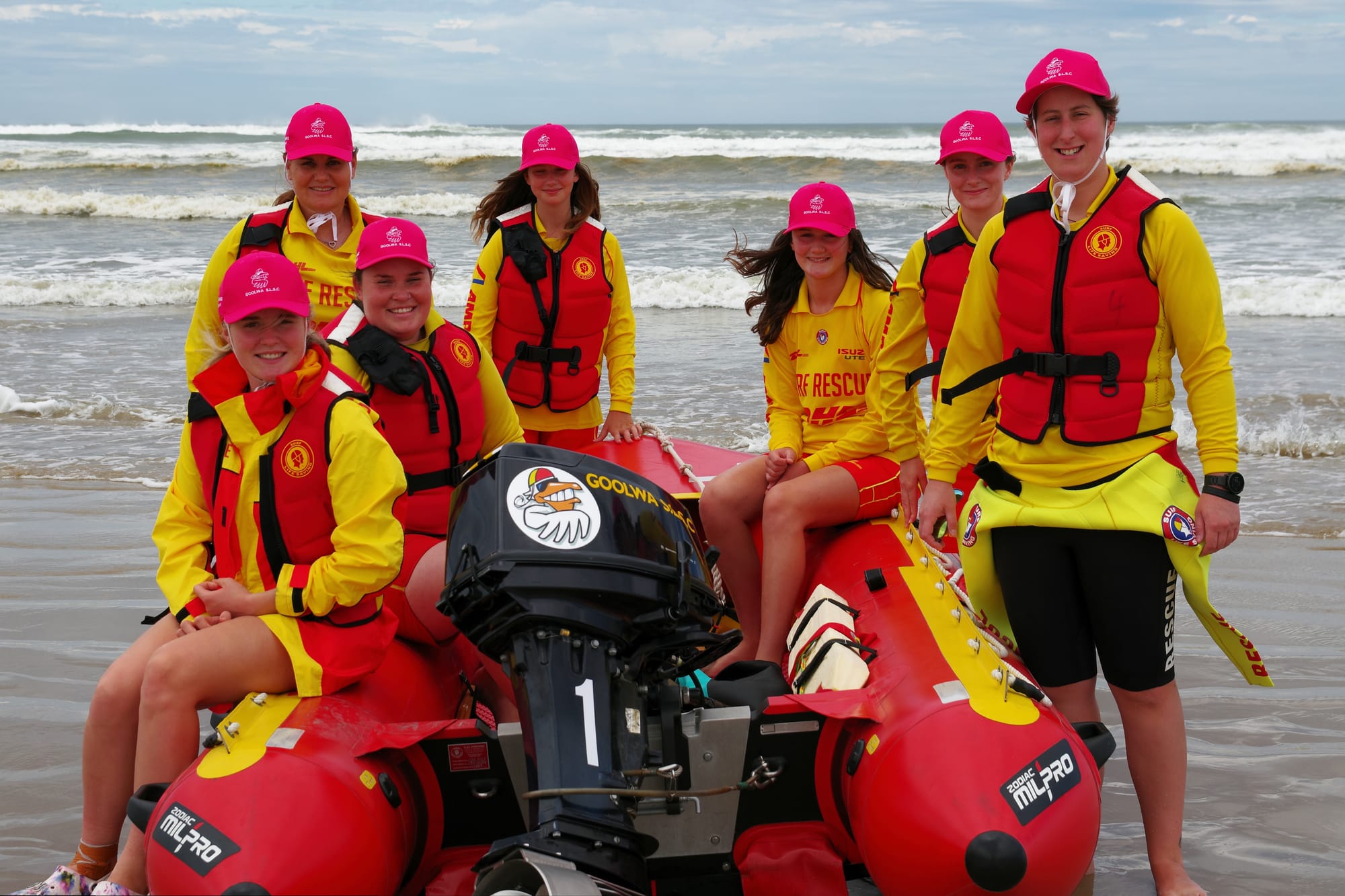 PINK PATROL: Women empowered during all-female guard