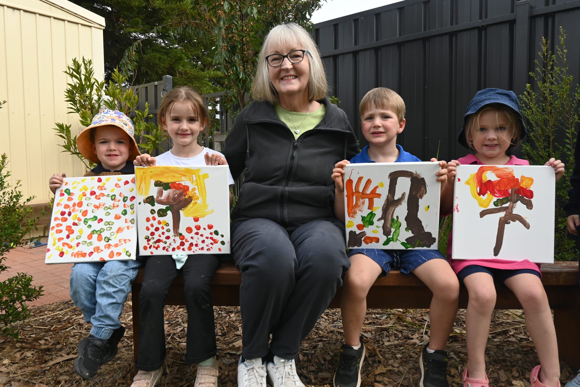 Children’s brush with art world
