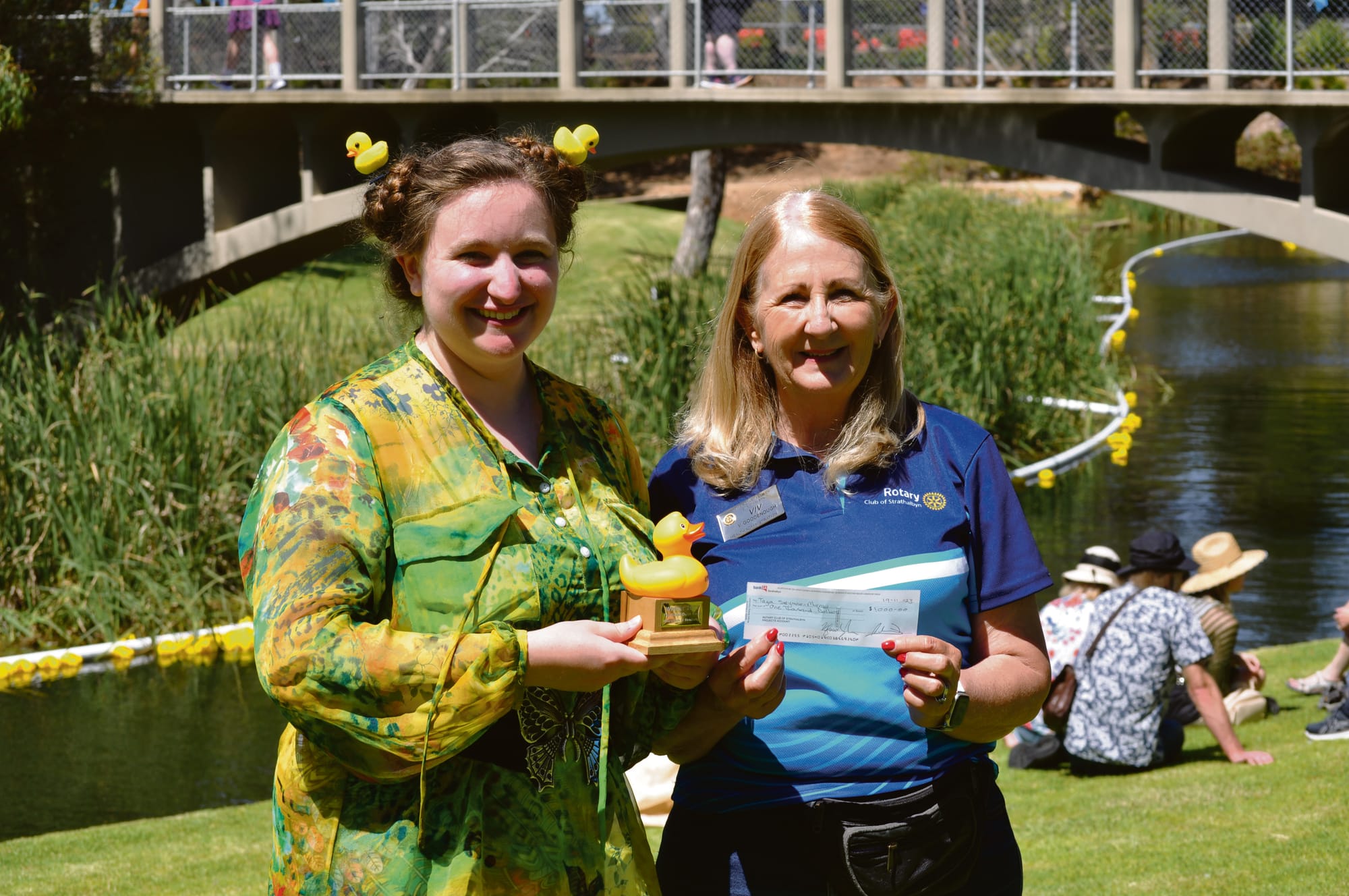 Taya claims Great Duck Race title