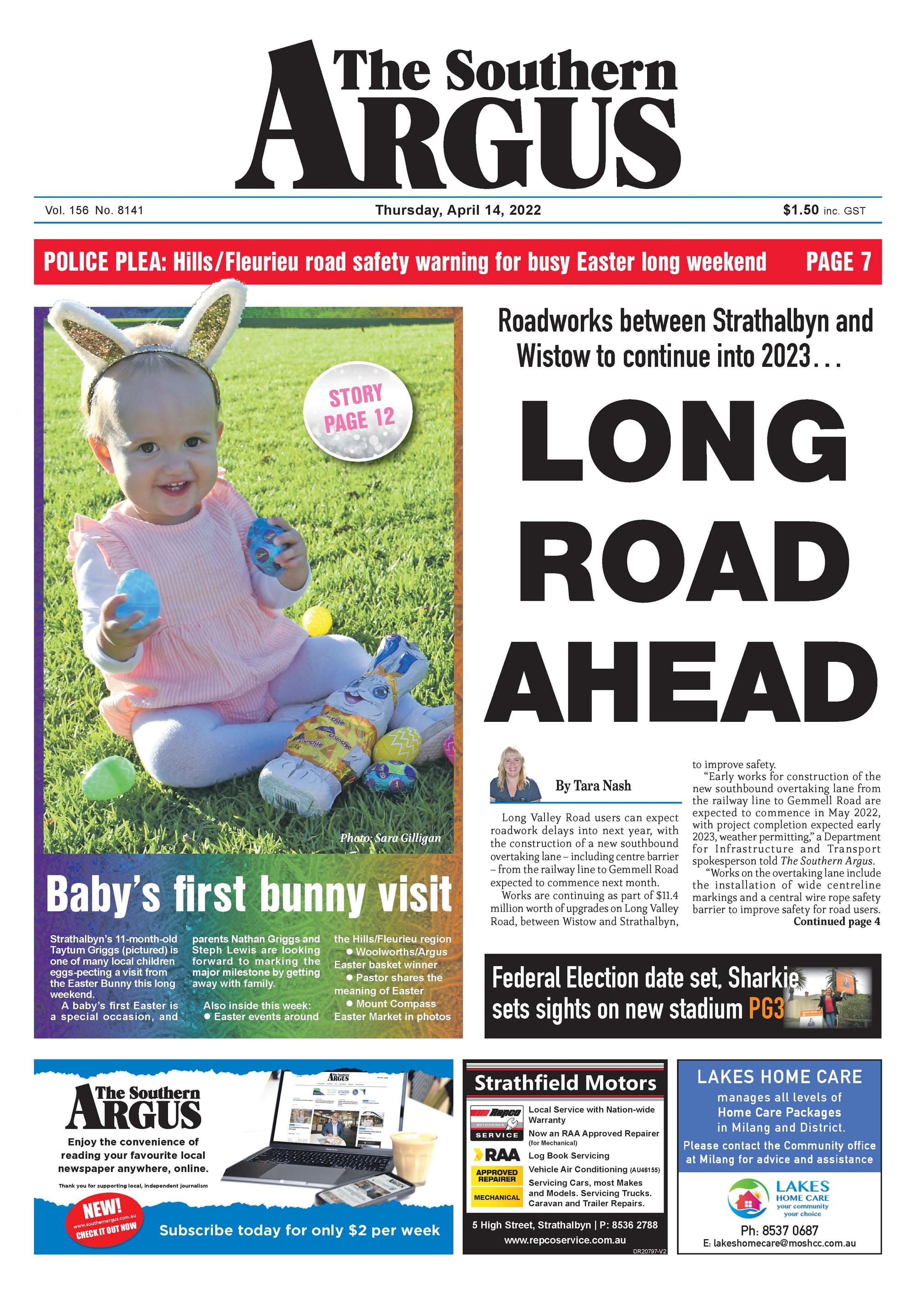 The Southern Argus - April 14, 2022