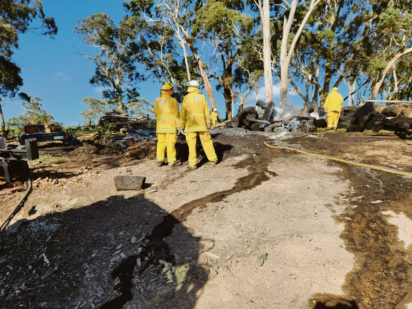 Burn-off flare causes fire at Prospect Hill