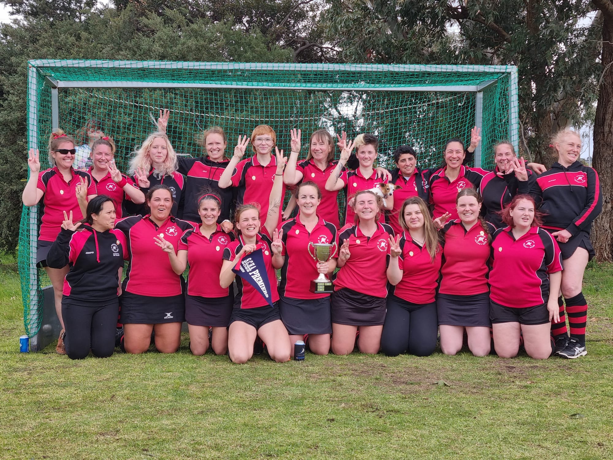 BIG THREE: Goolwa women stick it to A grade competition