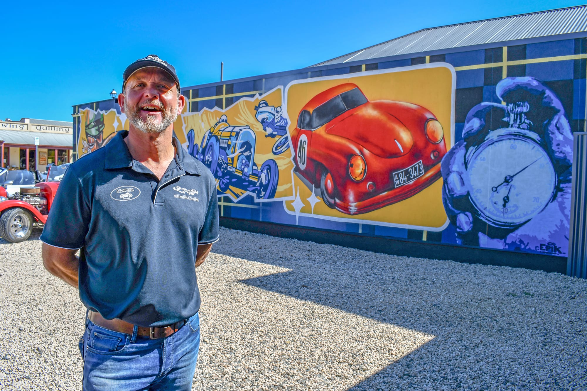 Car mural becomes Strathalbyn’s latest tourist attraction