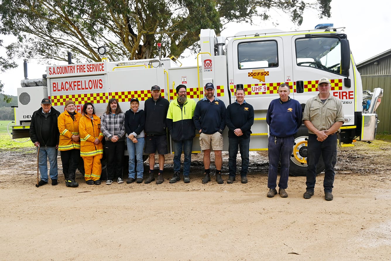 New high-tech truck for Blackfellows Creek Country Fire Service brigade