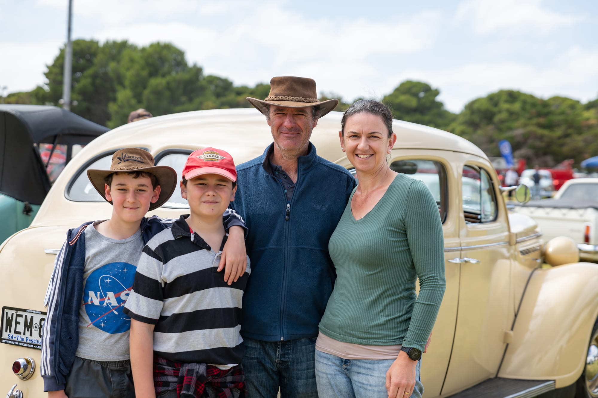 Milang revs its engines during Yesterday’s Power Rally