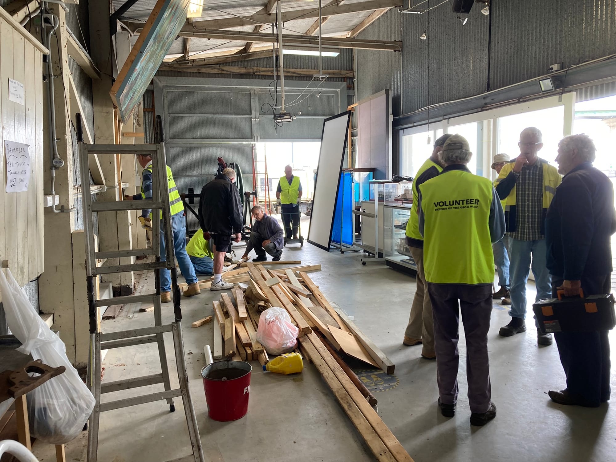 SHIP-SHAPE: Riverboat Centre closes for Wharf Shed repairs
