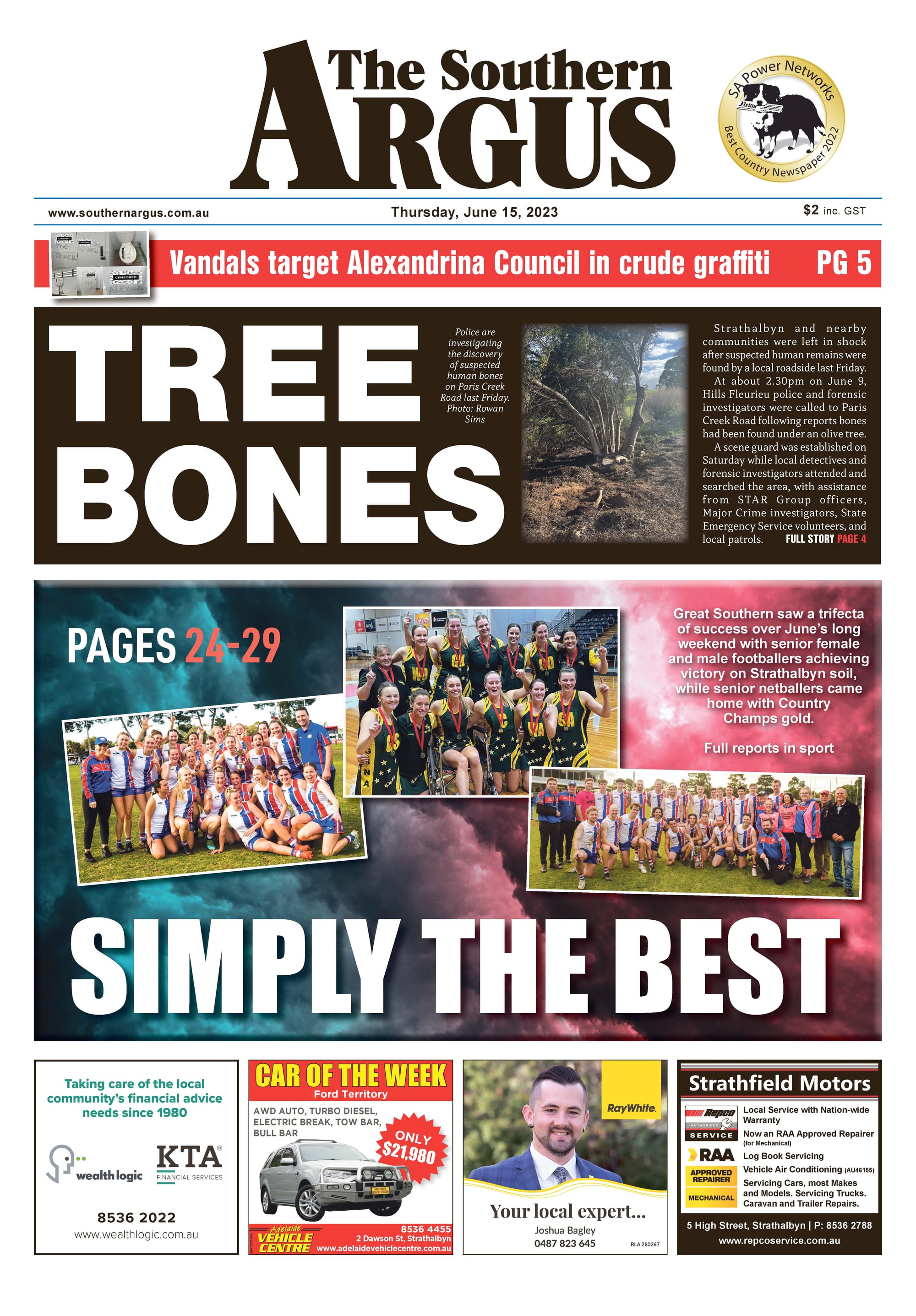 The Southern Argus - June 15, 2023