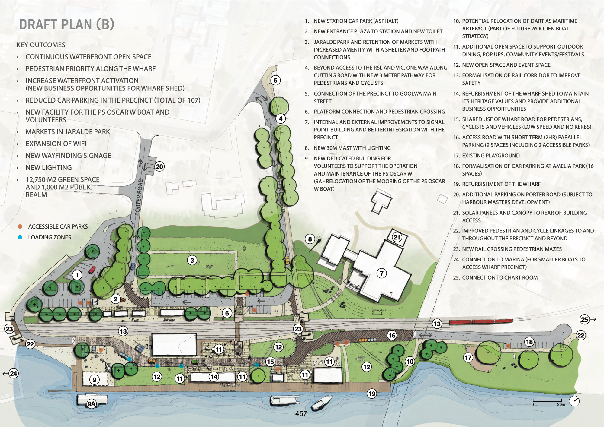 Alexandrina councillors endorse costly Goolwa wharf precinct masterplan