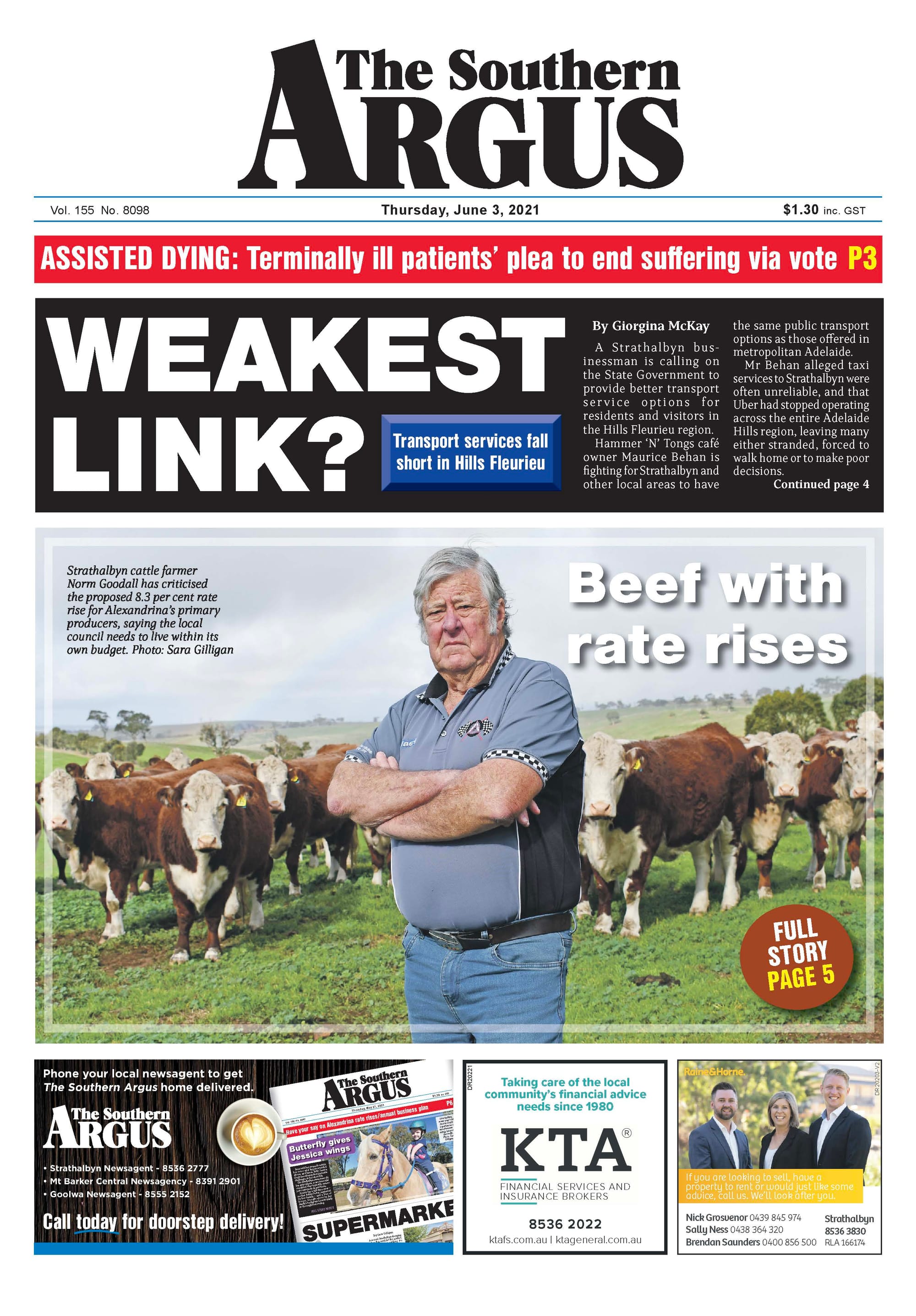 The Southern Argus - June 3, 2021