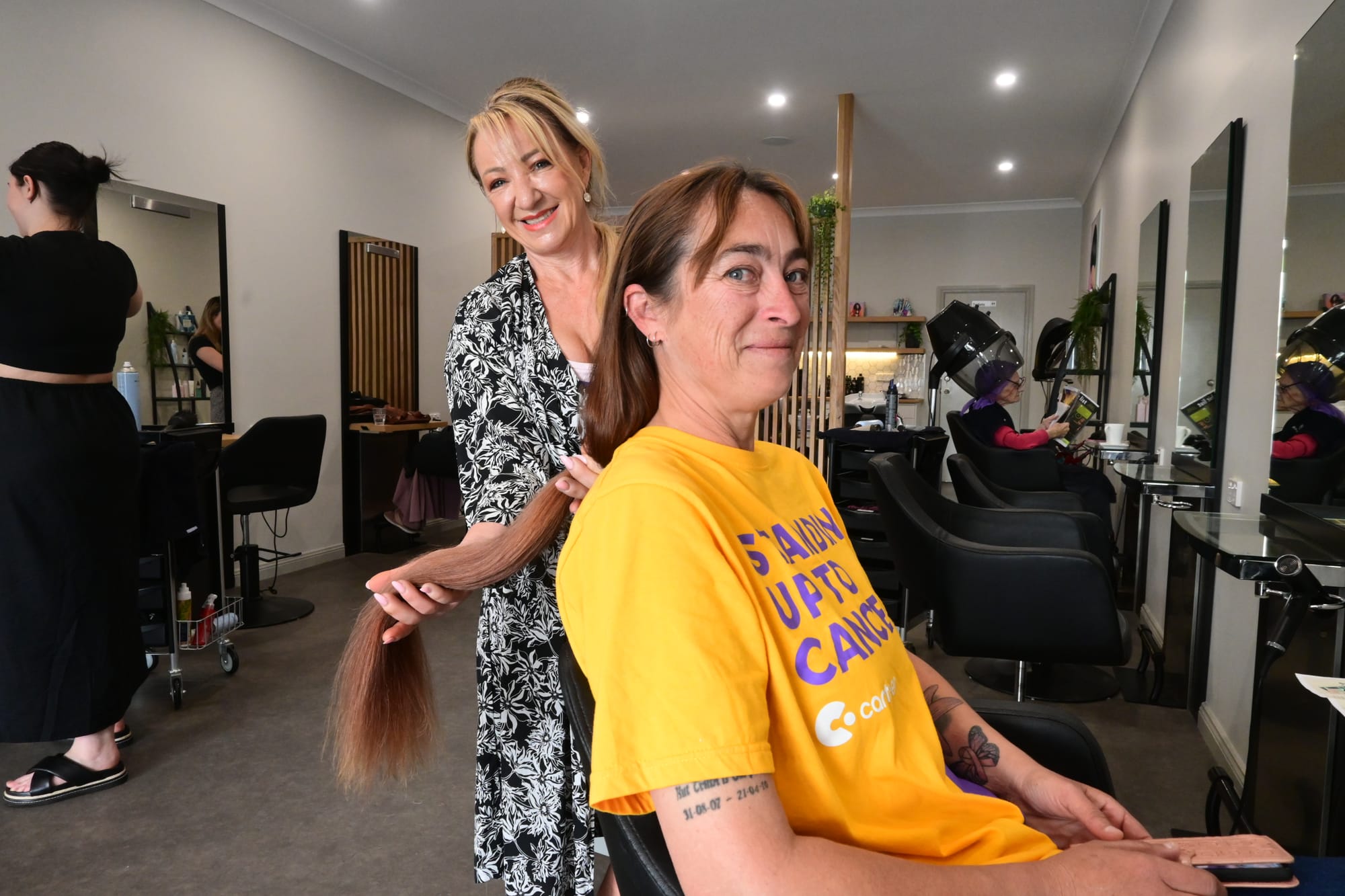 Haircut for an important cause