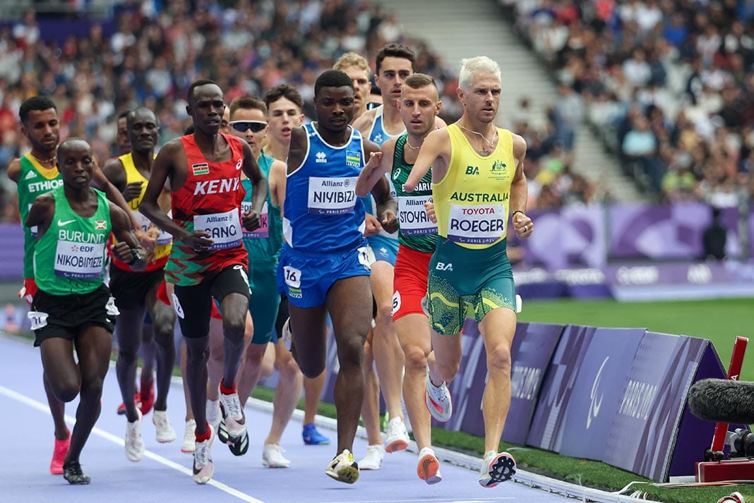 Roeger claims silver at Paralympic Games