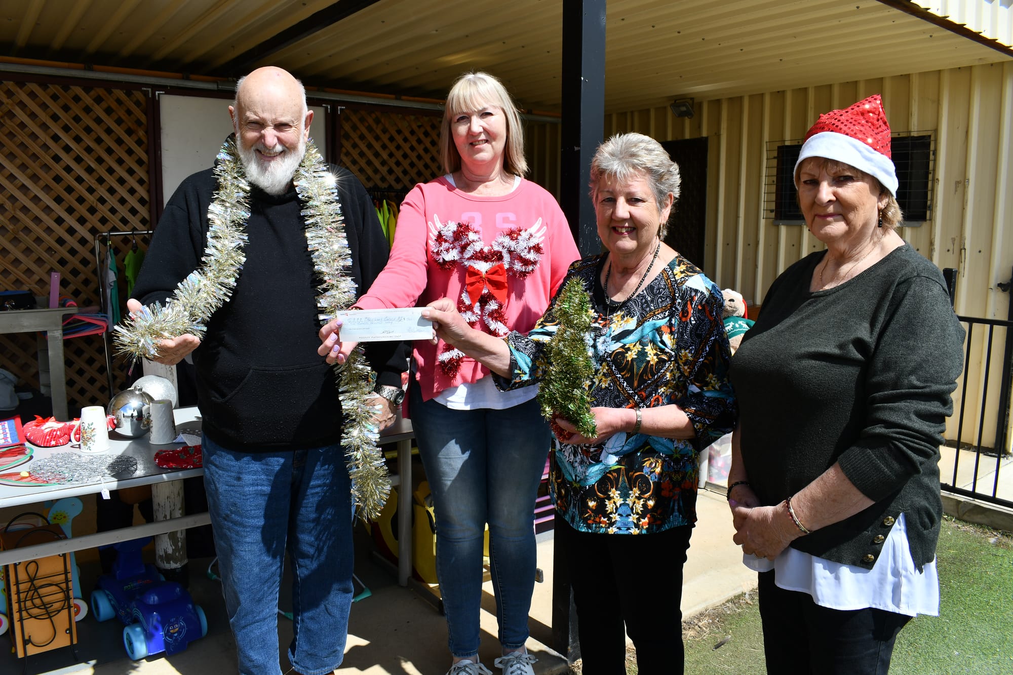 Op shop gets into Christmas spirit through special donation