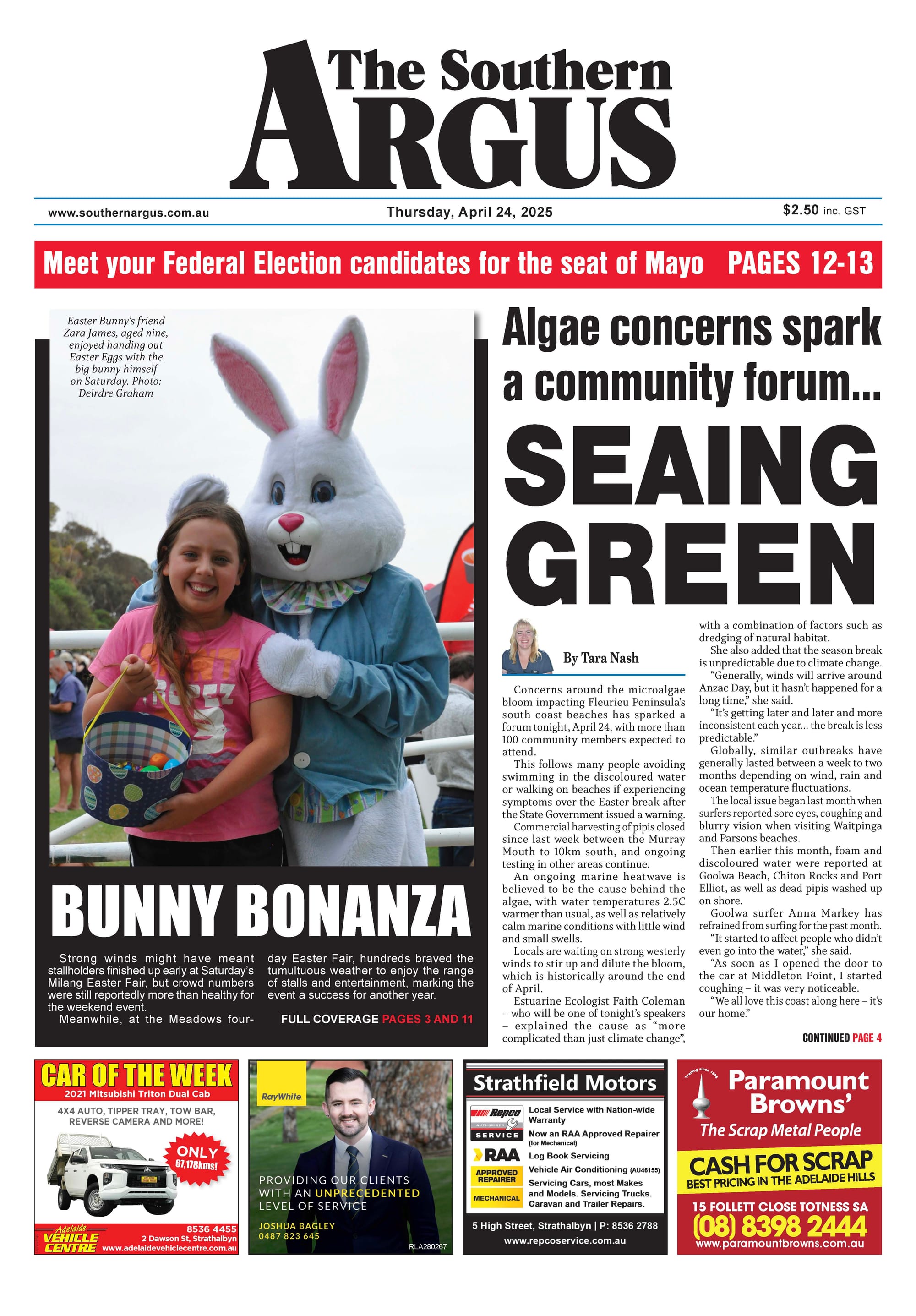 The Southern Argus - April 24, 2025