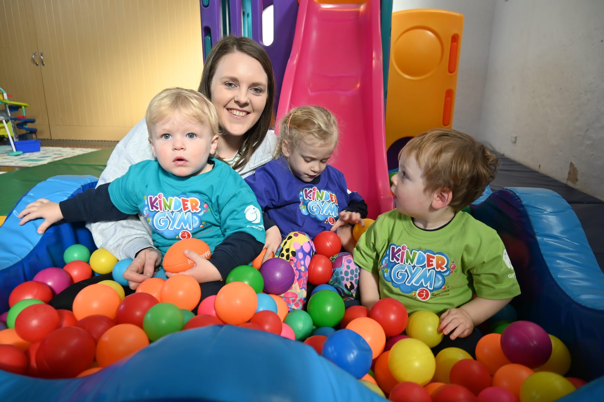 Kindergym bounces back into action