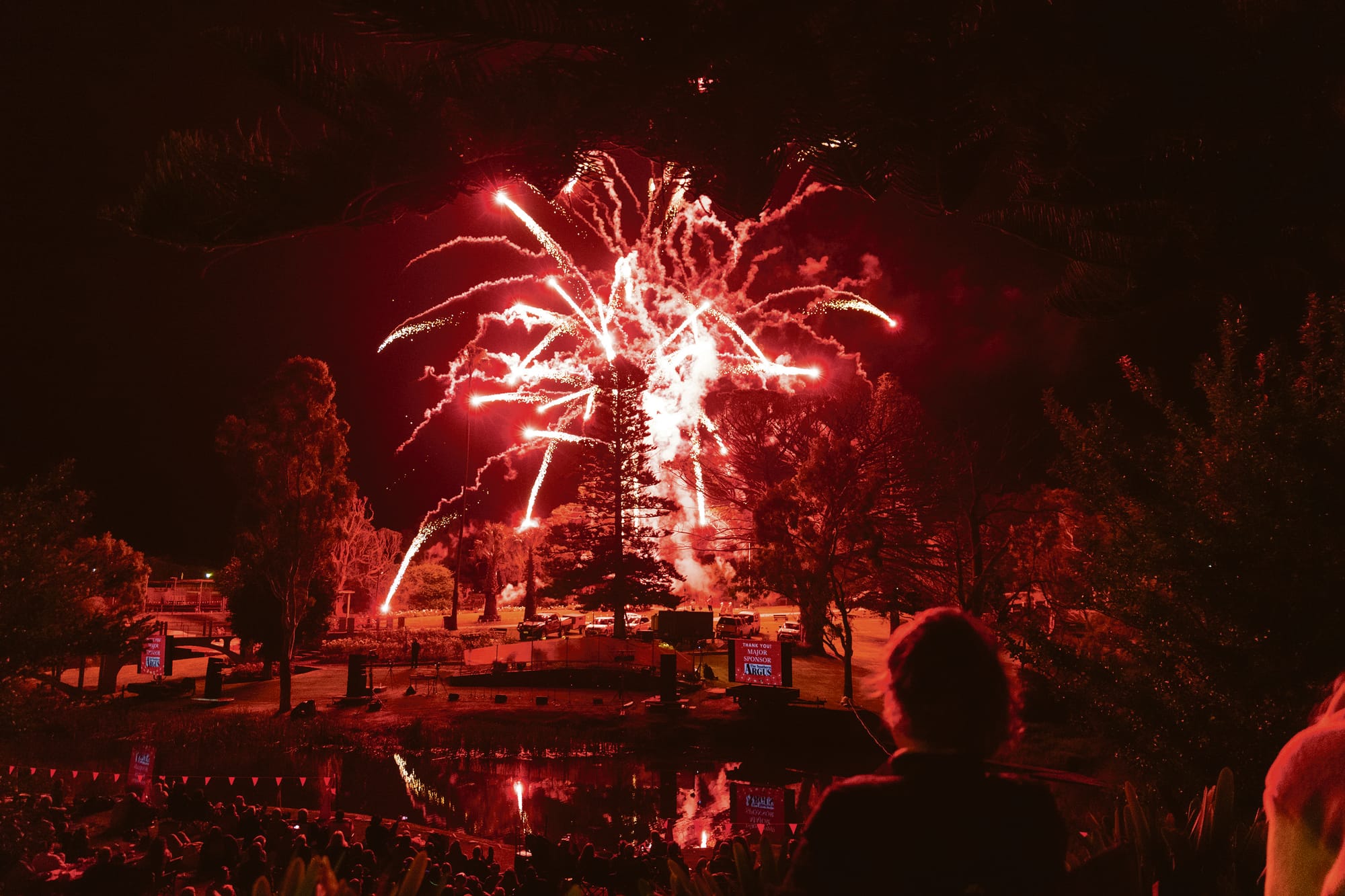 CRACKING TURNOUT: Event’s return exceeds expectations