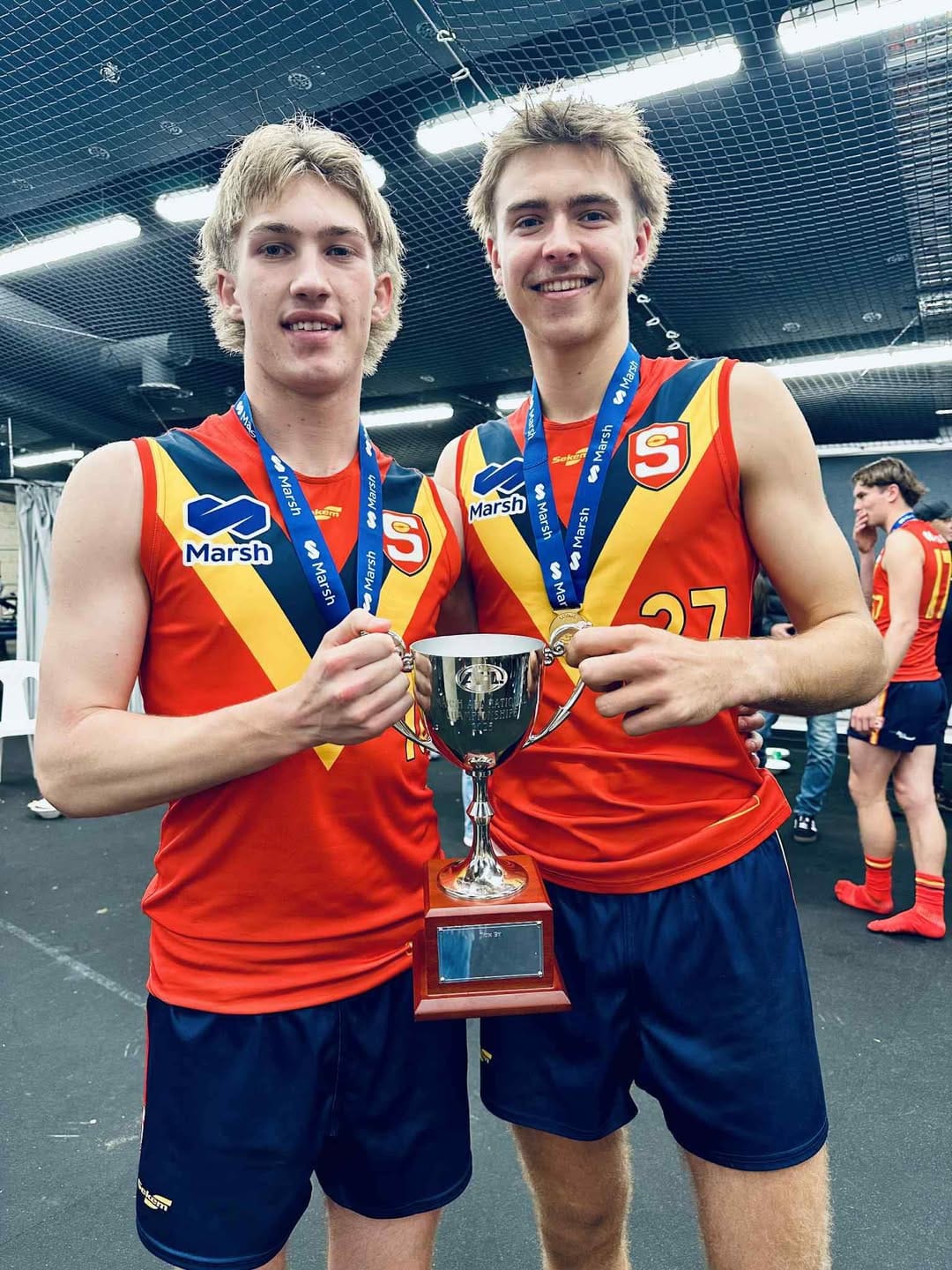 Local players claim U18 victory
