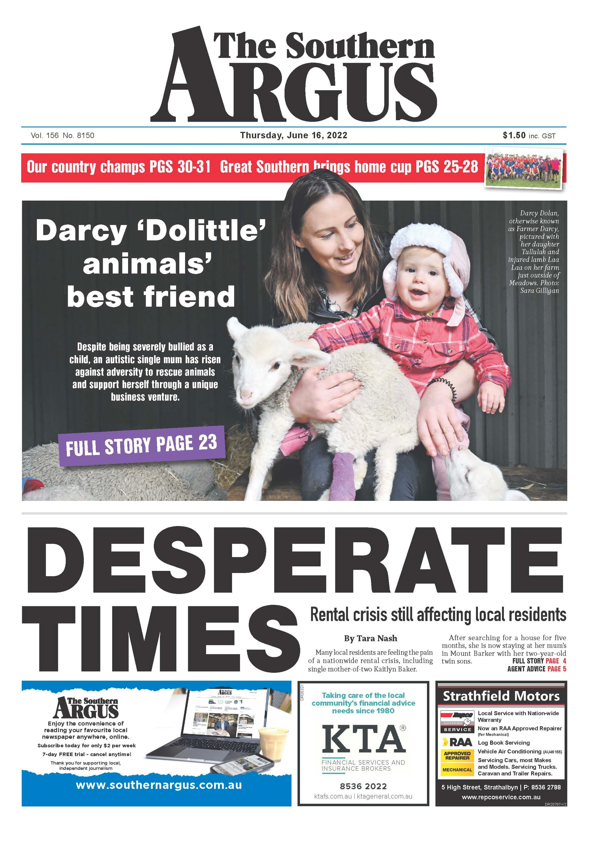 The Southern Argus - June 16, 2022