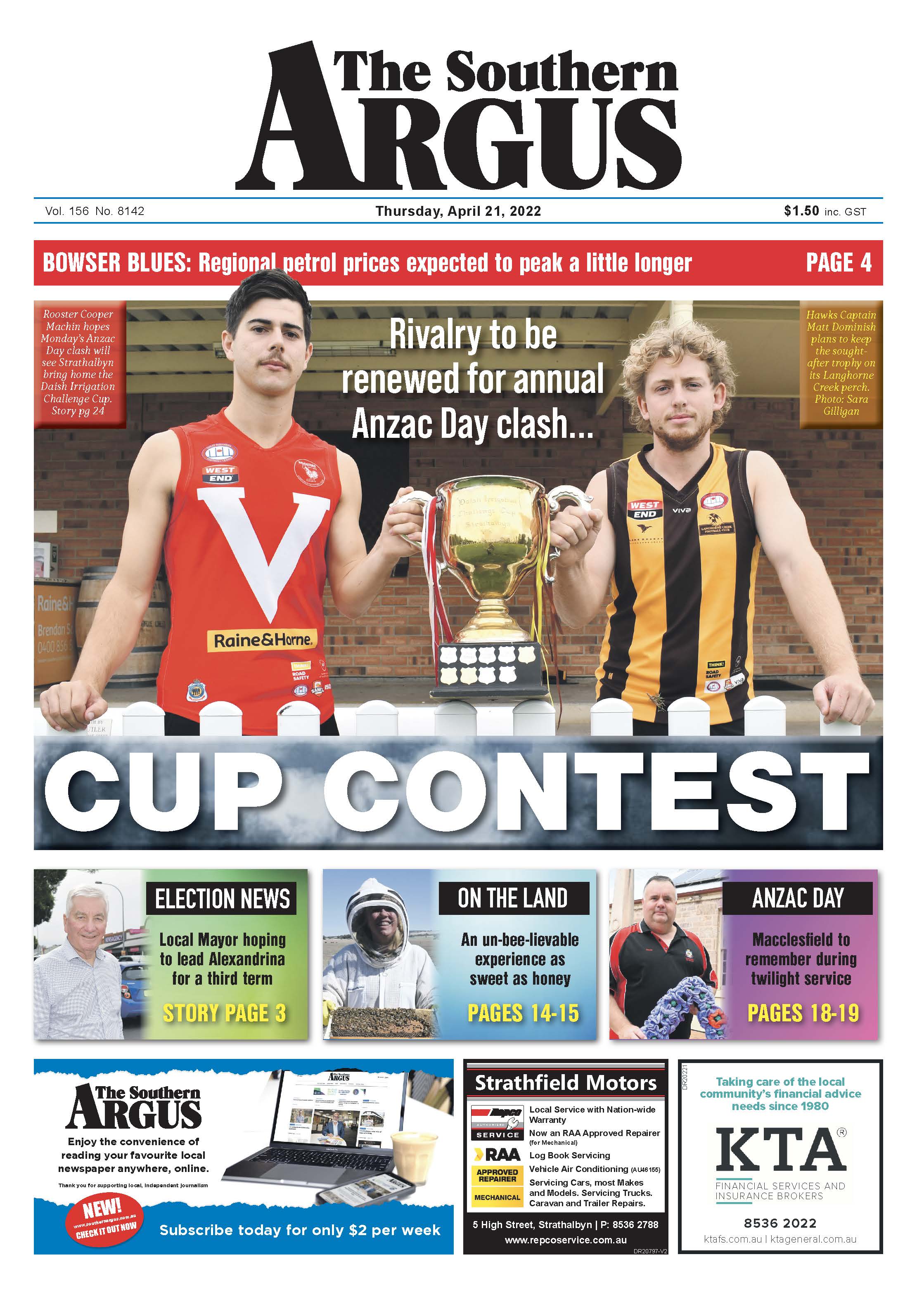 The Southern Argus - April 21, 2022