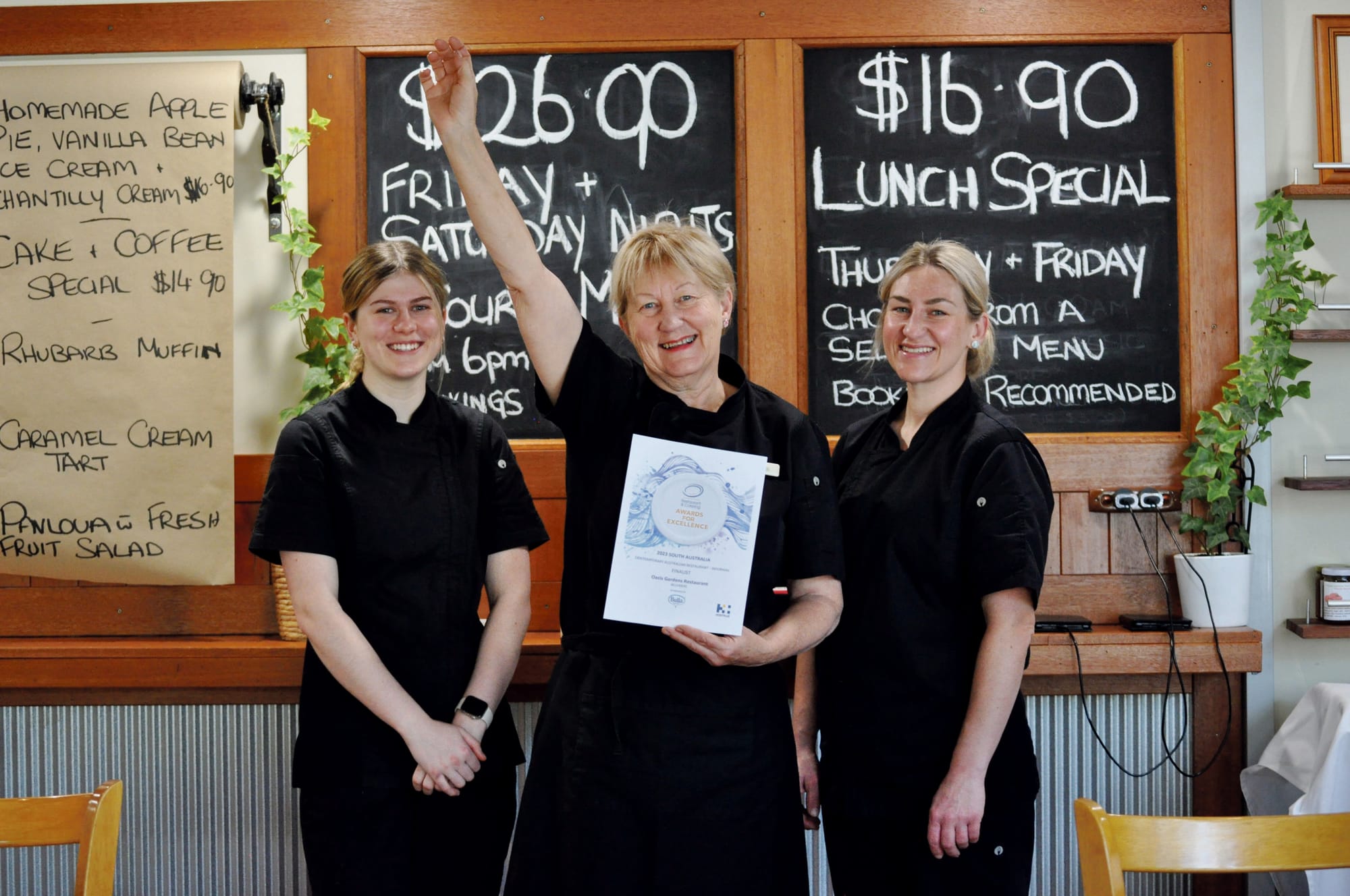Oasis Garden Restaurant named state finalist