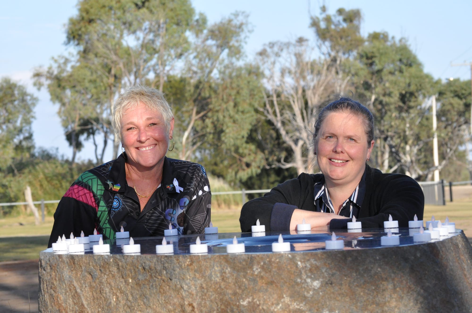 Vigil against violence held in memory of DV victims at Murray Bridge
