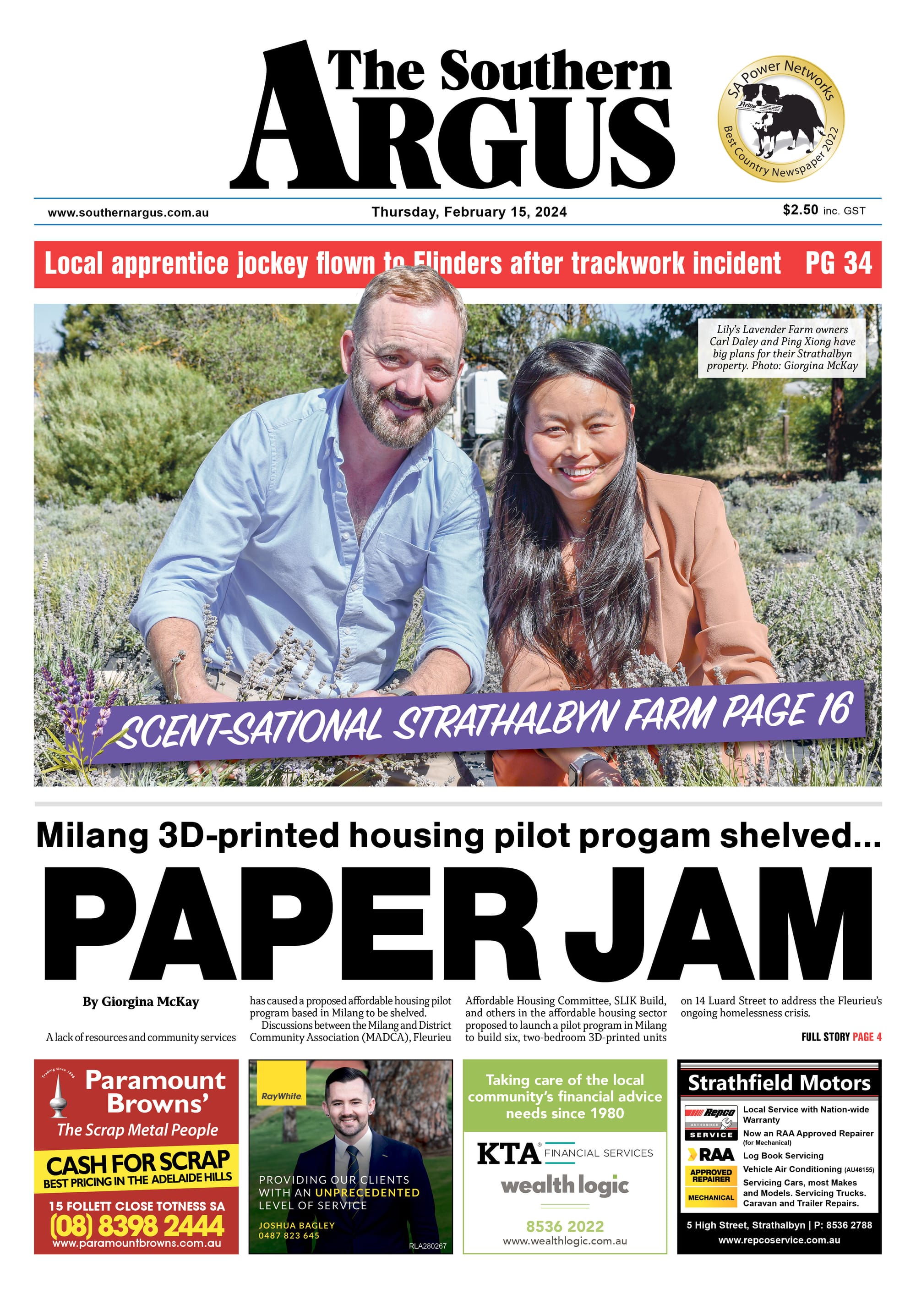 The Southern Argus - February 15, 2024
