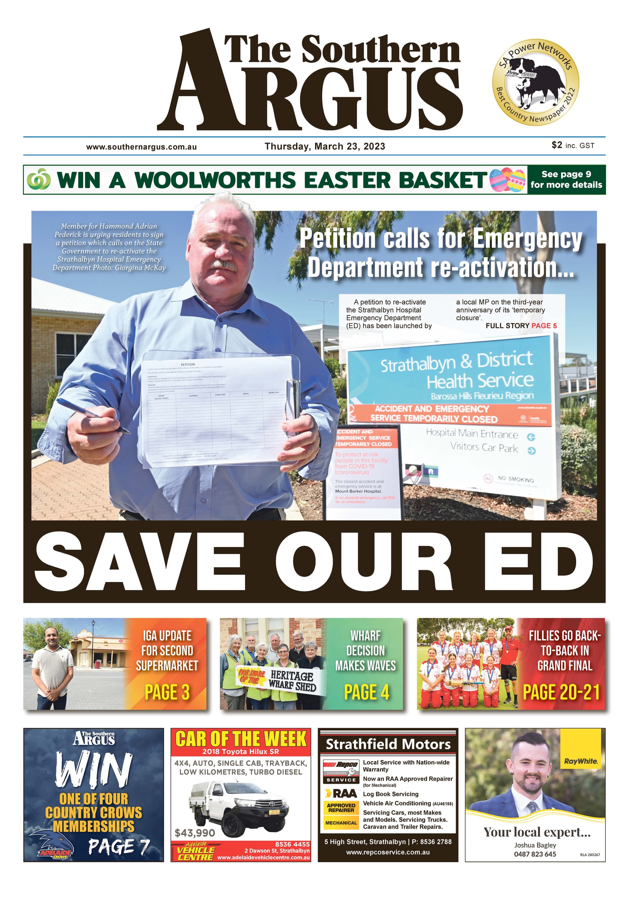 The Southern Argus - March 23, 2023